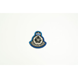 PDRM CAP BADGE NON OFFICER BLUE LINE